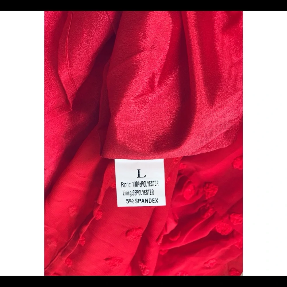 Cherry jacquard Pom-Pom babydoll - Picture 7 of 7